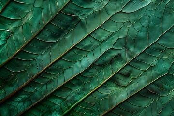 Obraz premium Tropical leaf veins