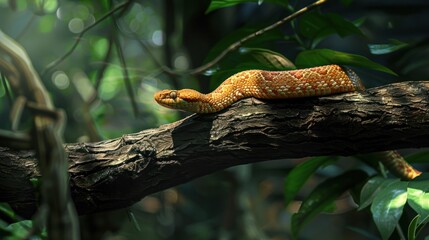Snake on a Branch