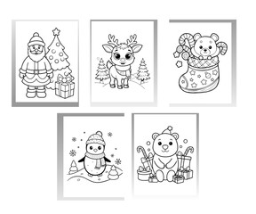 Merry Christmas Coloring Pages