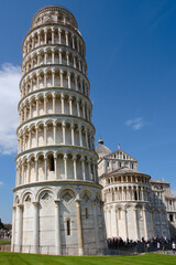 The famous Leaning Tower, or simply Tower of Pisa (Italian: Torre pendente di Pisa o Torre di...