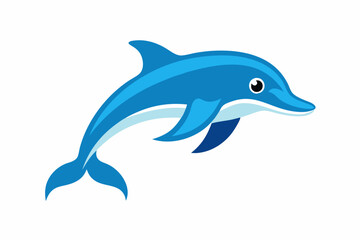 Fototapeta premium Amazon River Dolphin creative vector design