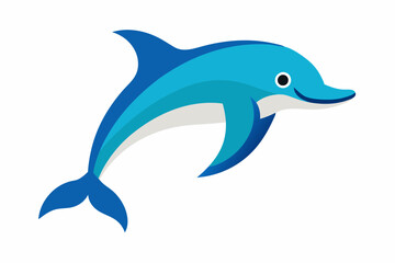 Fototapeta premium Amazon River Dolphin creative vector design