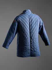 Historical fashion. Medieval knight cloth. Padded jacket gambeson.