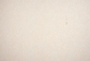 Beige Damask Floral Wallpaper Vintage Background