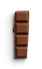 Four Pieces of Milk Chocolate Bar