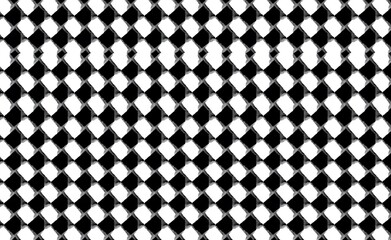 Black and White Houndstooth Seamless Pattern Texture