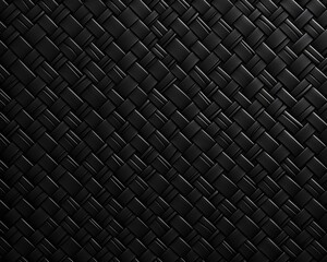 Black Woven Mesh Pattern Texture Background
