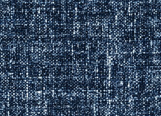 Seamless Blue and White Tweed Fabric Texture