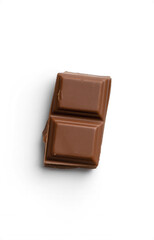 Single Piece of Milk Chocolate Bar