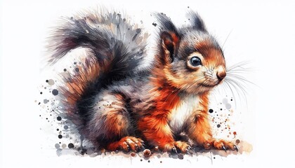 niedliches Eichhörnchen