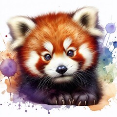 niedlicher roter Pandab&auml;r