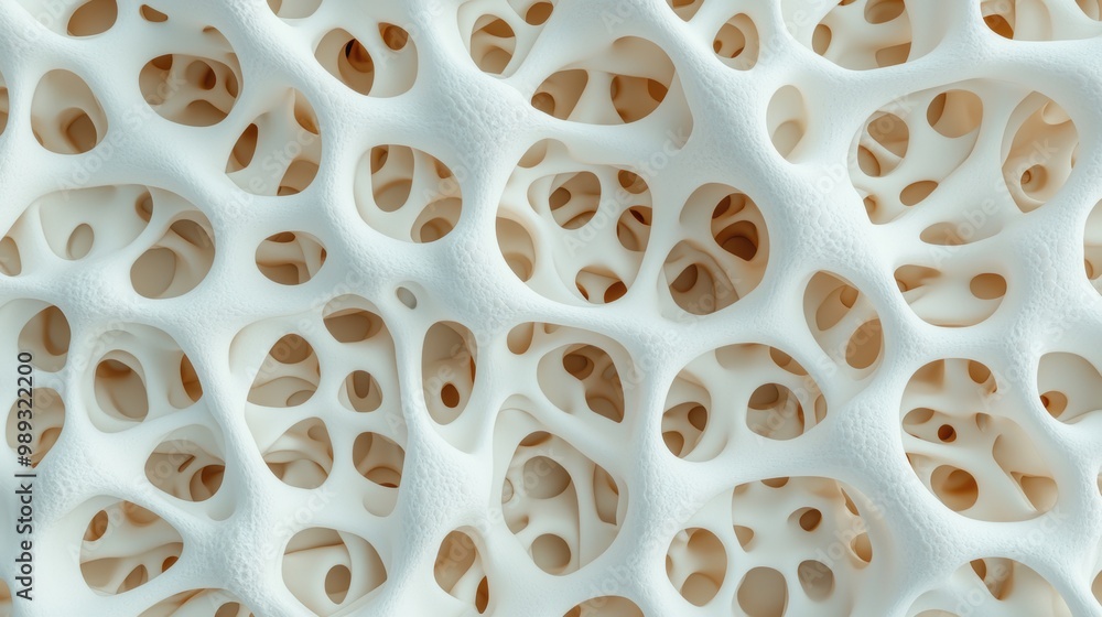 Poster abstract background of white bone structure texture