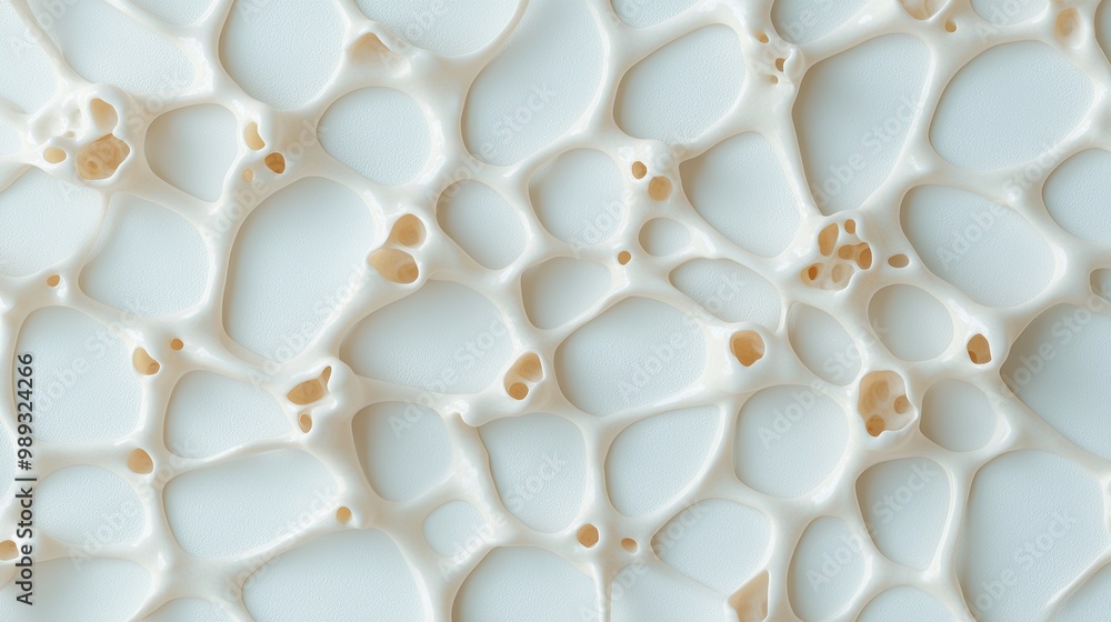 Poster abstract white texture with organic patterns and shapes