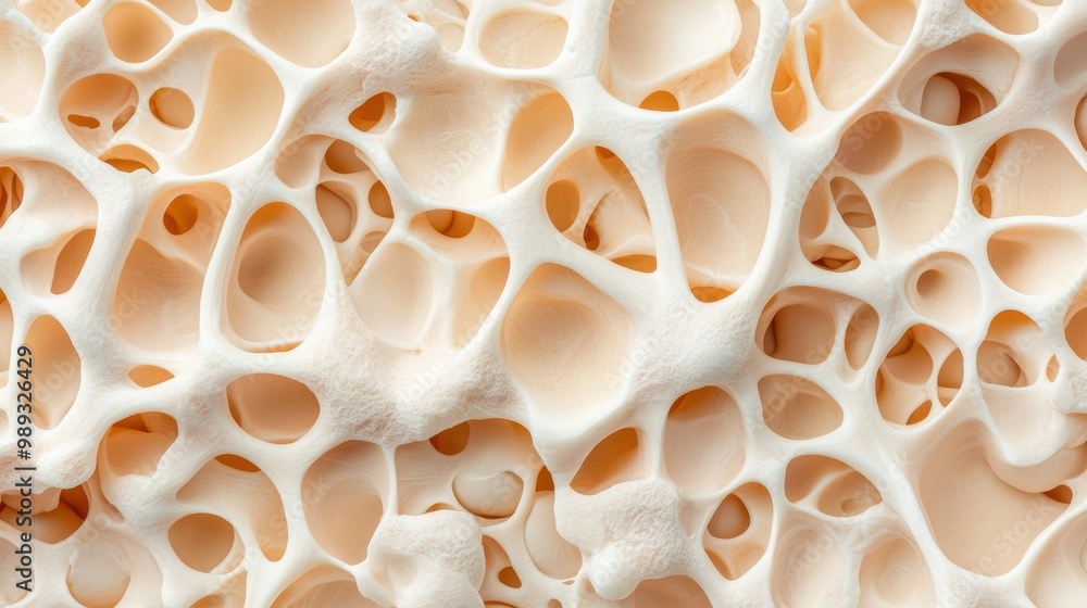 Poster abstract porous structure for textured background design