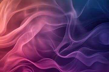 Fototapeta premium Abstract smoke texture swirling in soft, flowing lines with rich gradients of color