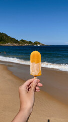 Popsicle on the Beach