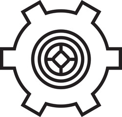 Cogwheel and Gear Icon