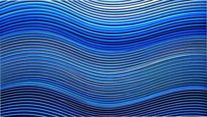 Abstract Wavy Lines Background