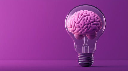 Bright Idea Concept | Light Bulb Illustration for Innovation, Creativity, and Problem Solving