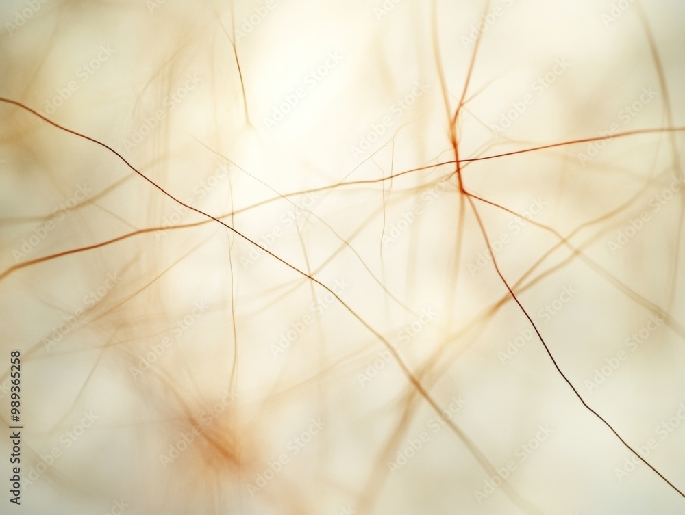 Aufkleber abstract of delicate entwined line patterns with soft lighting