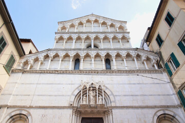 Roman Catholic church of San Michele in Borgo. Pisa, Tuscany, Italy