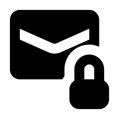 Mail Lock Icon