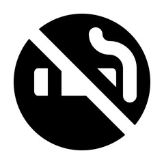 No Smoking Sign Icon
