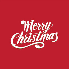 MERRY CHRISTMAS vector brush calligraphy with flourishes. Merry Christmas card. Hand drawn brush style modern calligraphy. vector design for greetings card, headline. t shirt print and others.