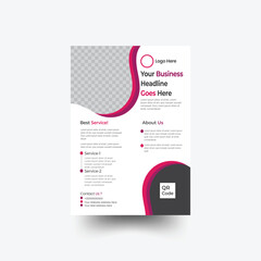 Brochure design, cover modern layout, annual report, poster, flyer in A4,Corporate business Flyer template,
