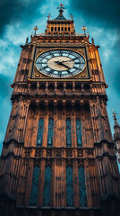 big ben clock tower in London, United Kingdom