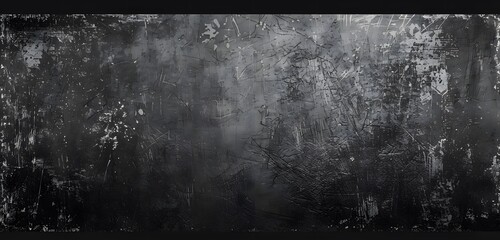 Fototapeta premium Dark Grey Grunge Concrete Wall Texture Background