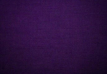 Fototapeta premium Dark Purple Canvas Texture Background - Top View
