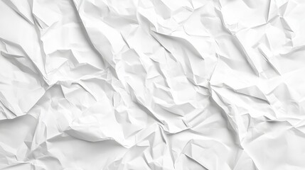 Obraz premium A background with the look of a white, crumpled paper poster.