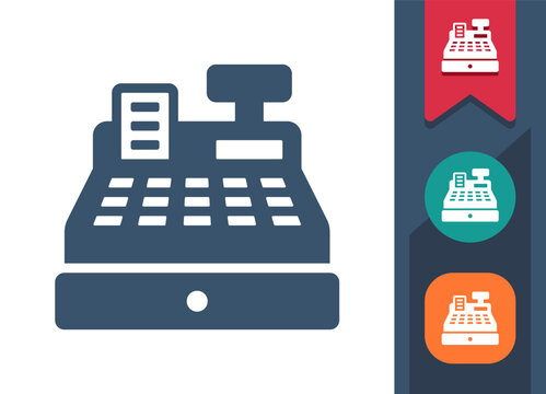 Cash Register, Shopping Icon