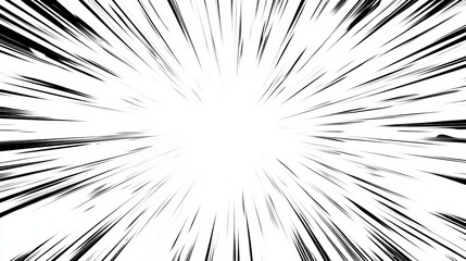 A transparent comic manga background with a swirling, radial frame that gives a sense of speed and action. It's like an explosion or a superhero zooming, with lines that show the force and movement.