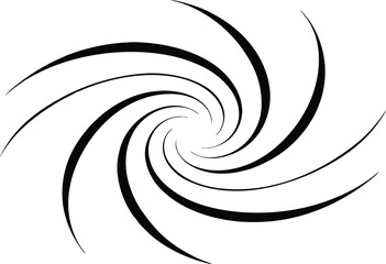 Artistic Freeform Swirling Lines Vector Illustration for Creative Expression
