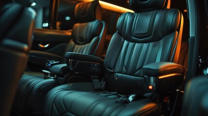 Obraz premium Luxury Car Interior Design