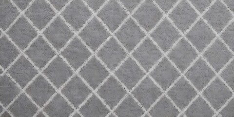 Fototapeta premium Gray and White Diamond Carpet Texture Pattern
