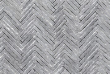 Seamless Grey Herringbone Fabric Texture Pattern