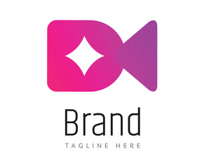 Camera logo icon design template elements. Usable for Branding, Business and Technology Logos.