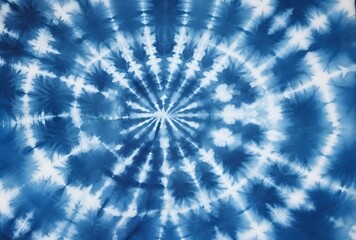Indigo Tie Dye Fabric Texture, Shibori Art