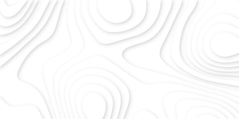 Abstract modern 3d Paper cut white background .white waves background ,paper art style, flyers posters prints .geometric background overlap layer.	
