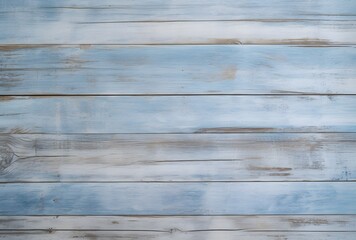 Obraz premium Light Blue Distressed Wooden Plank Background