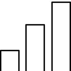 Single isolated icon with outline style icon on white background