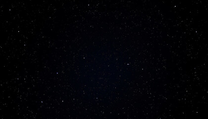 black starry sky