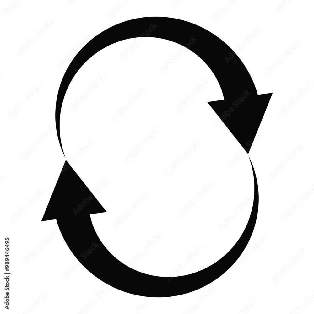 Poster arrow symbol set. round black arrow icon web design isolated on white background. arrows turning in 