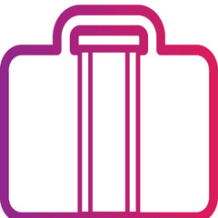 Single isolated icon with outline style icon on white background