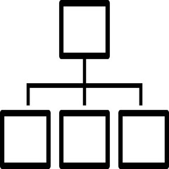 Single isolated icon with outline style icon on white background