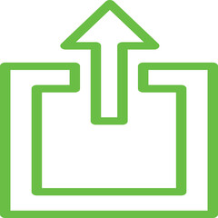 Single isolated icon with outline style icon on white background