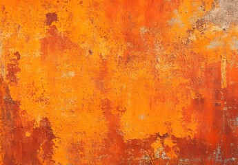 Seamless Orange Rusty Metal Texture